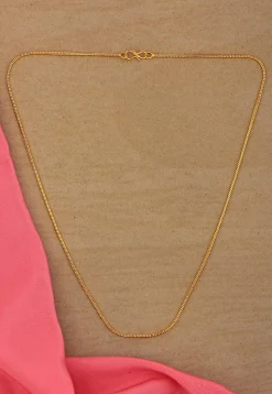 Golden Polished Men Neck Chain
