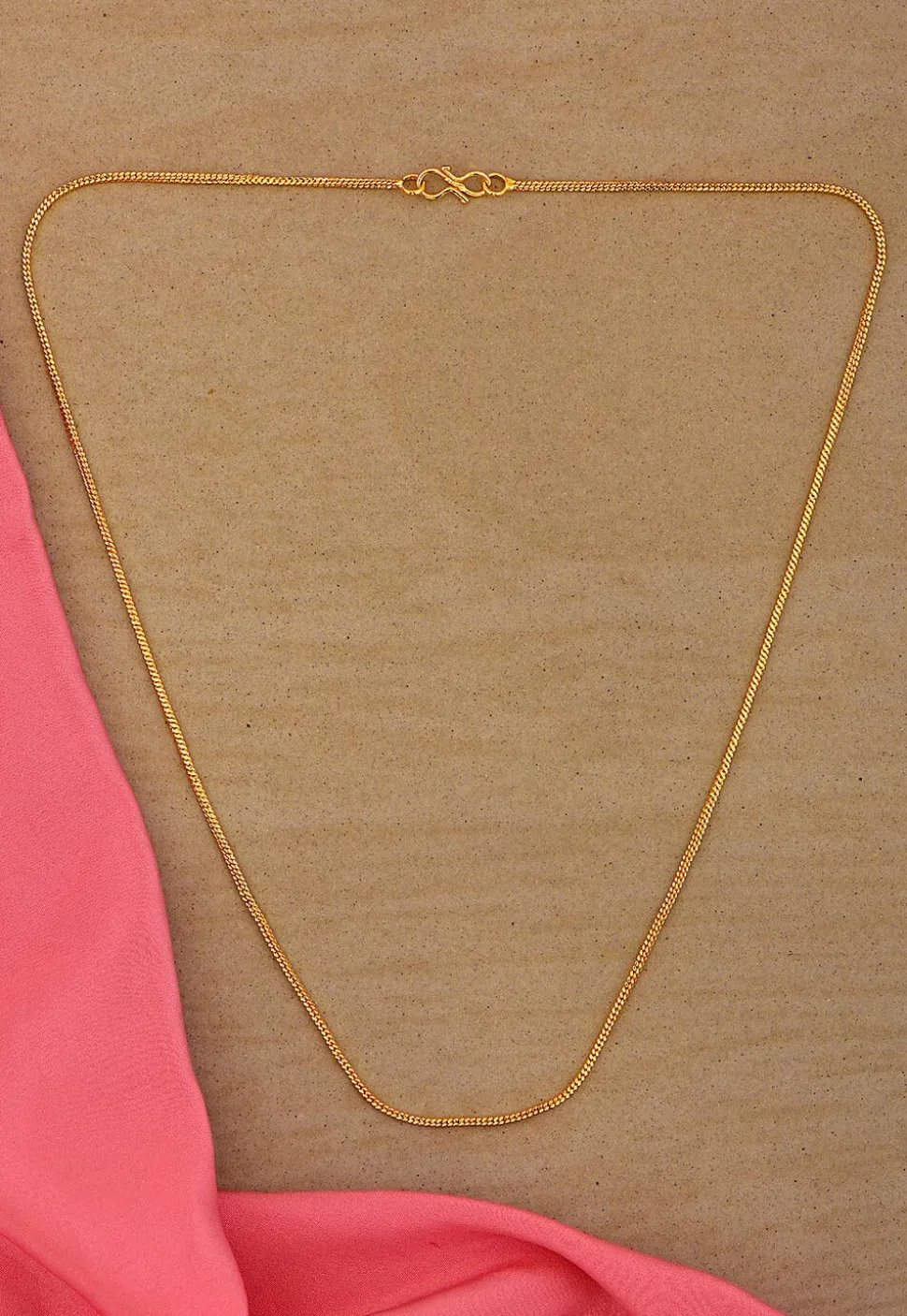 Golden Polished Men Neck Chain