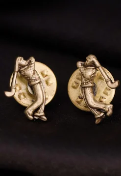 Golfer Metallic Collar Tips