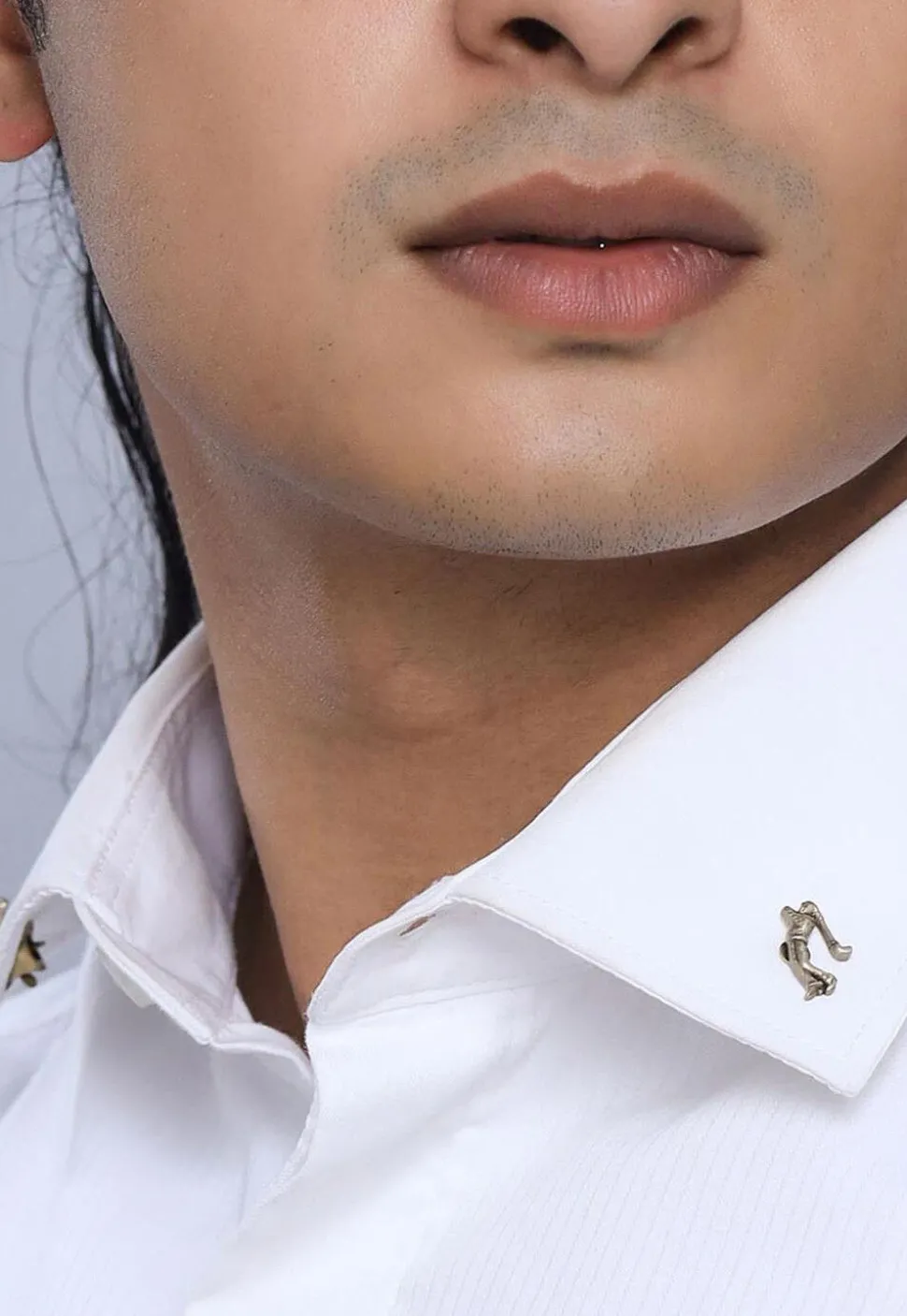 Golfer Metallic Collar Tips