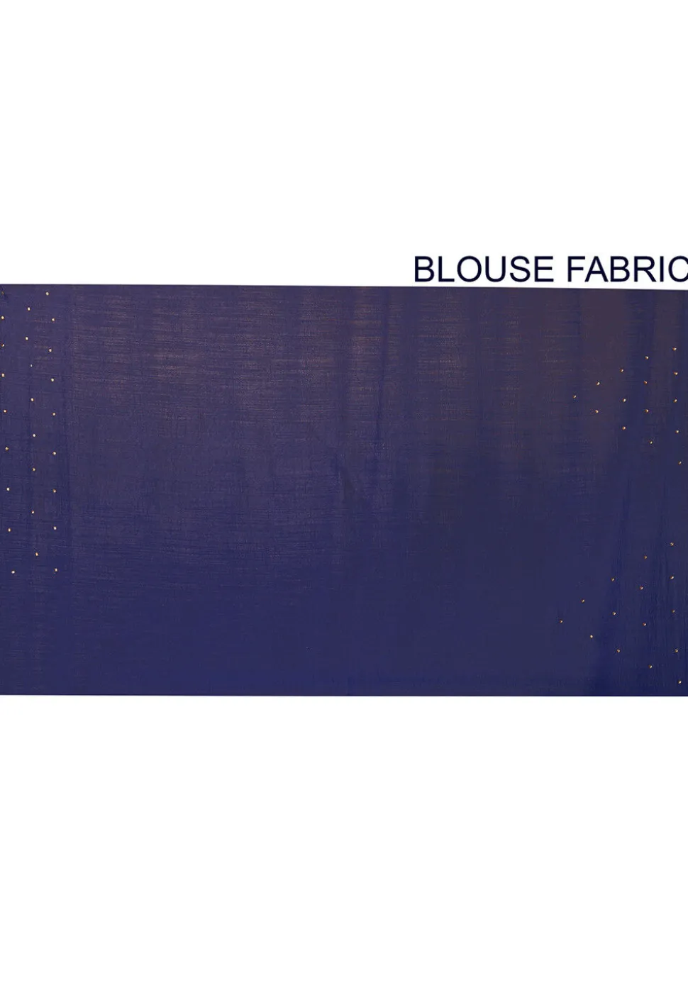 Half N Half Art Silk Embroidered Saree in Navy Blue and Yellow