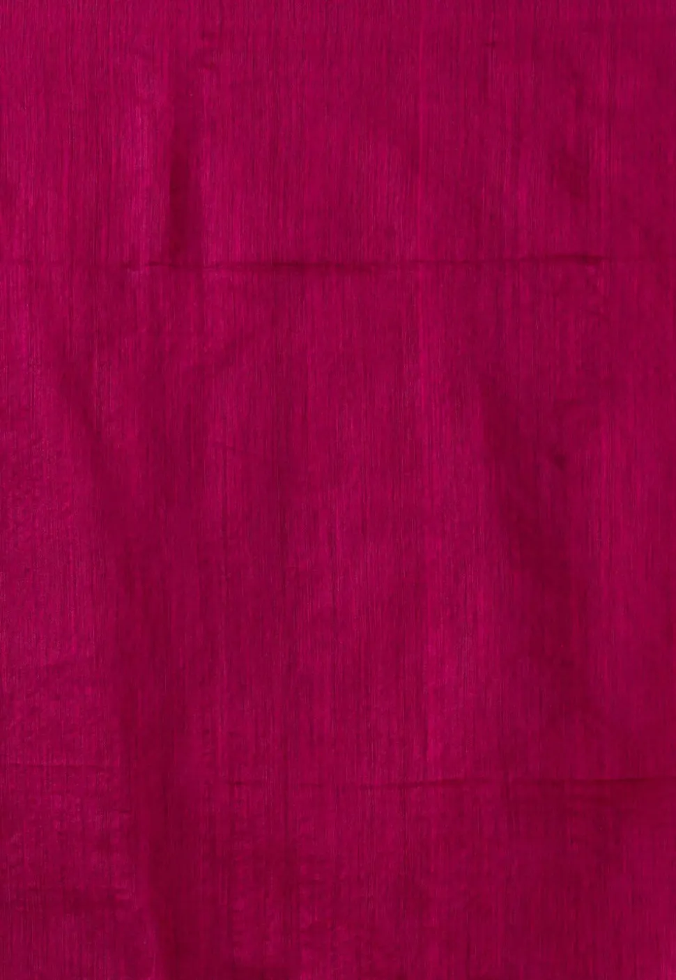 Half N Half Cotton Saree in Black and Fuchsia