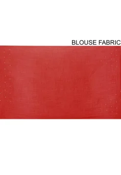 Hand Embroidered Art Silk Saree in Navy Blue