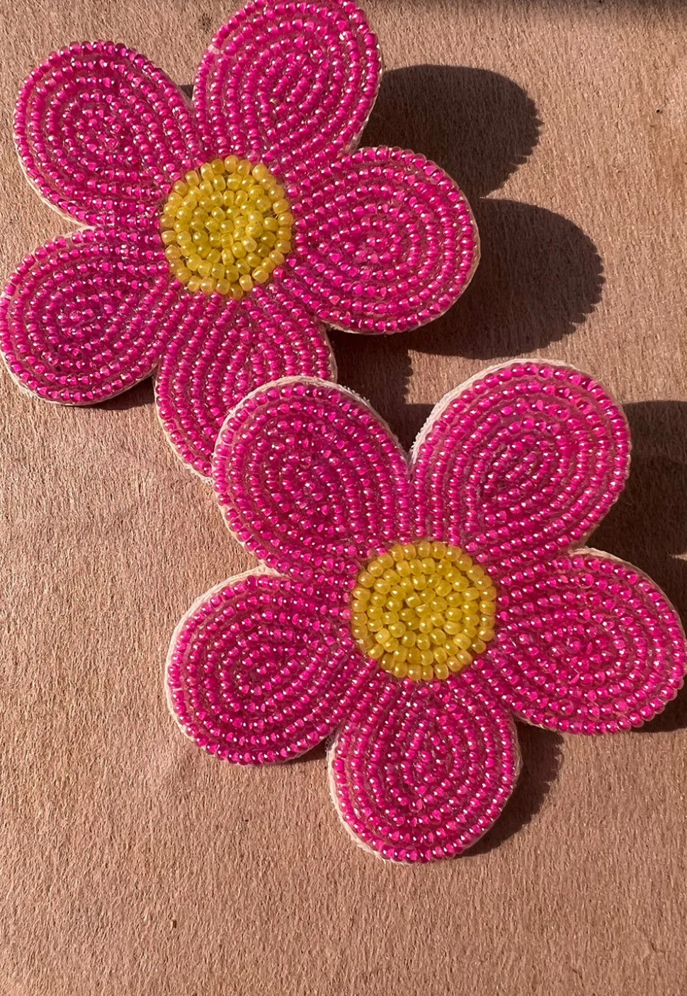 Hand Embroidered Earrings