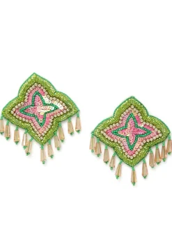 Hand Embroidered Earrings