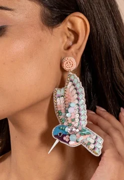 Hand Embroidered Earrings