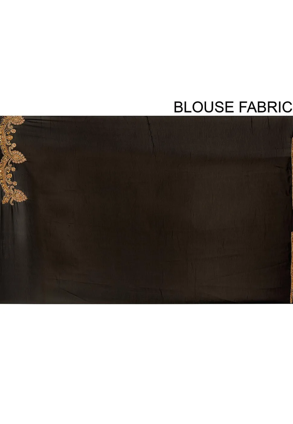 Hand Embroidered Georgette Saree in Black