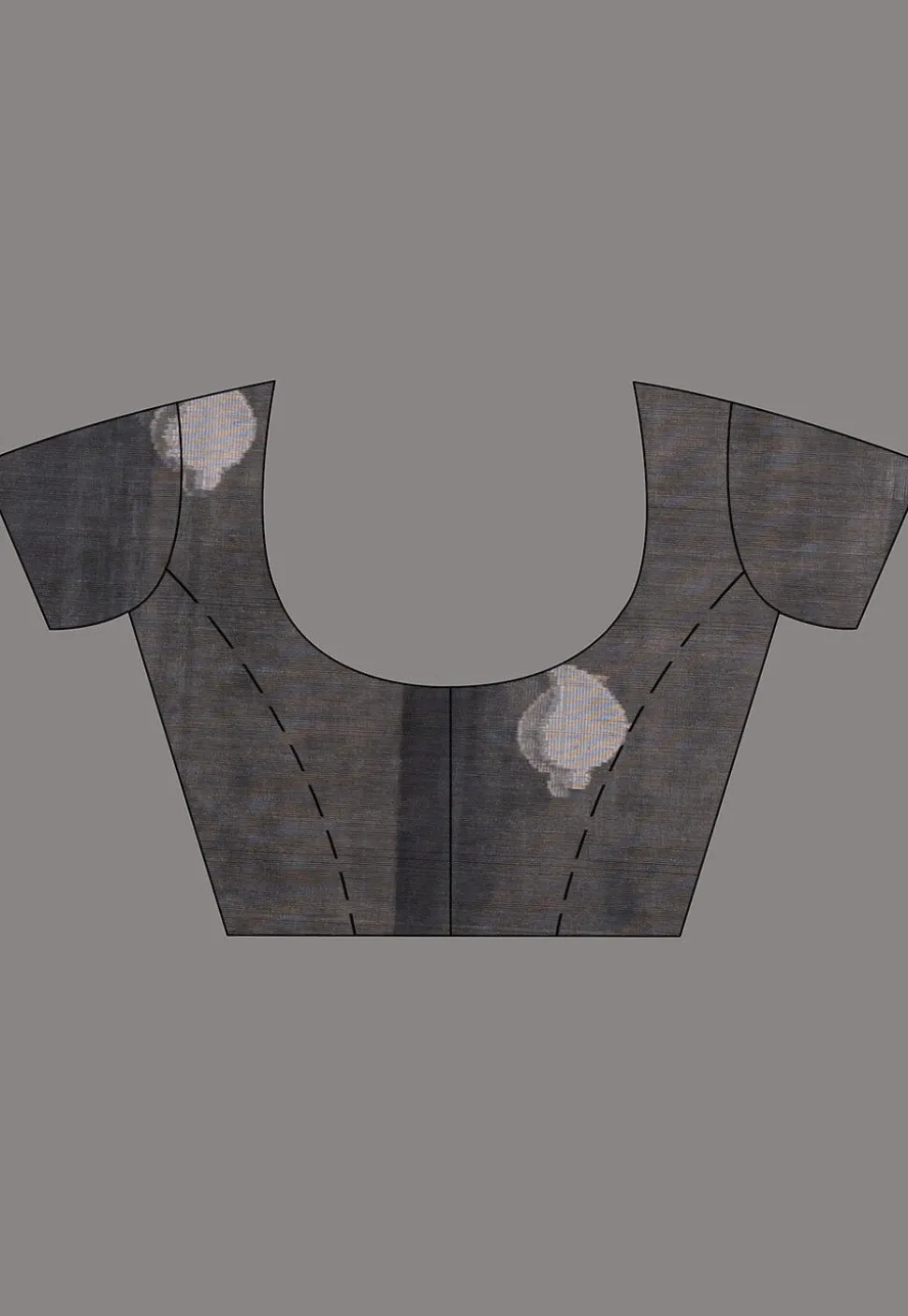 Handloom Art Silk Saree in Grey