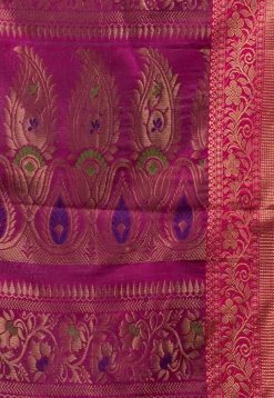 Handloom Art Silk Saree in Sea Green