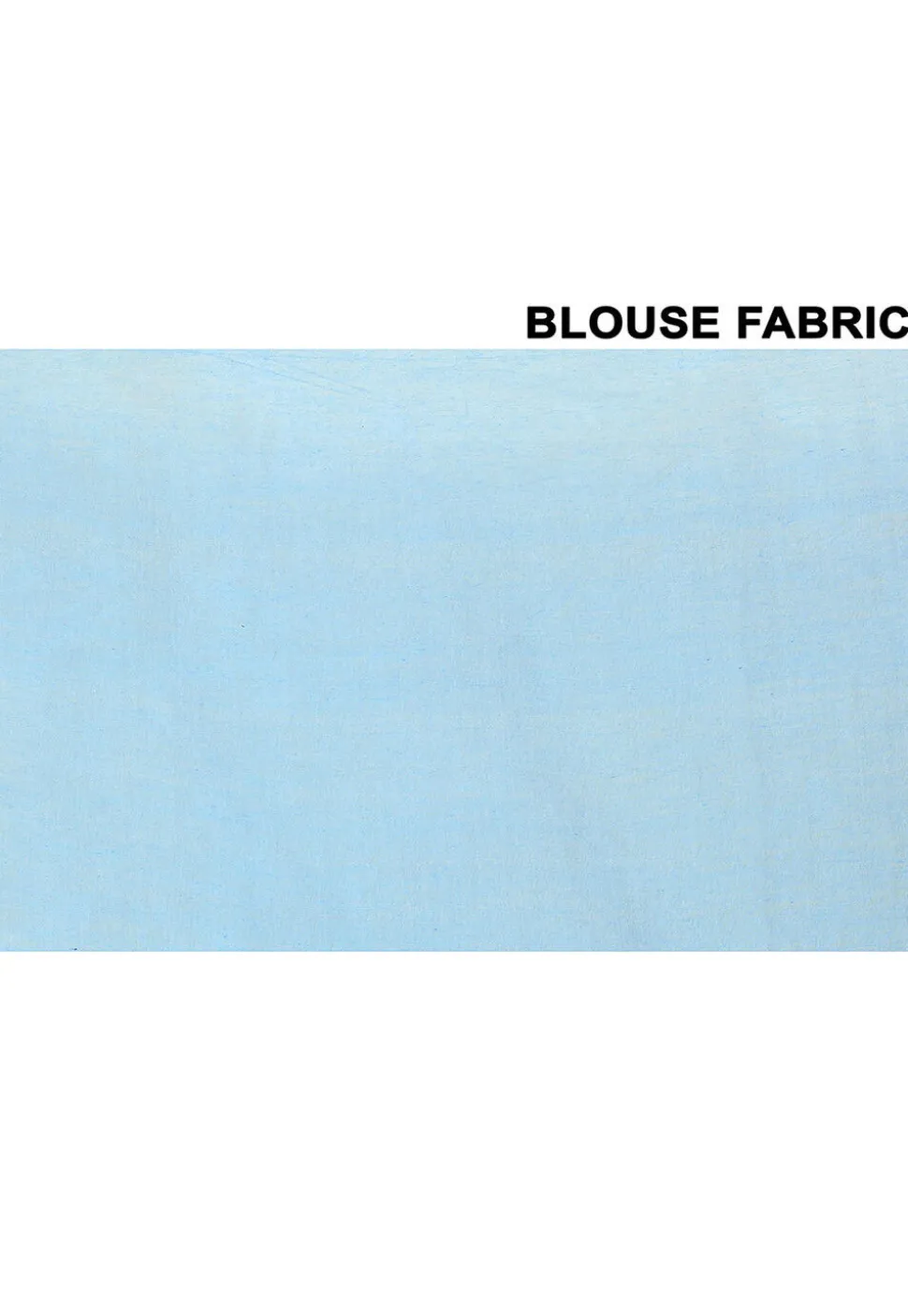 Handloom Cotton Saree in Sky Blue