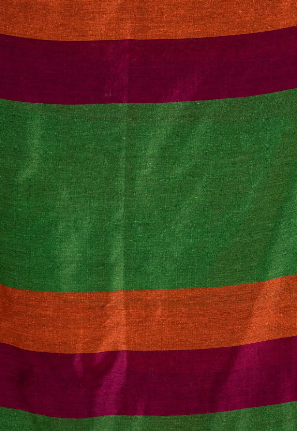 Handloom Cotton Saree in Green