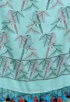 Handloom Cotton Saree in Sky Blue