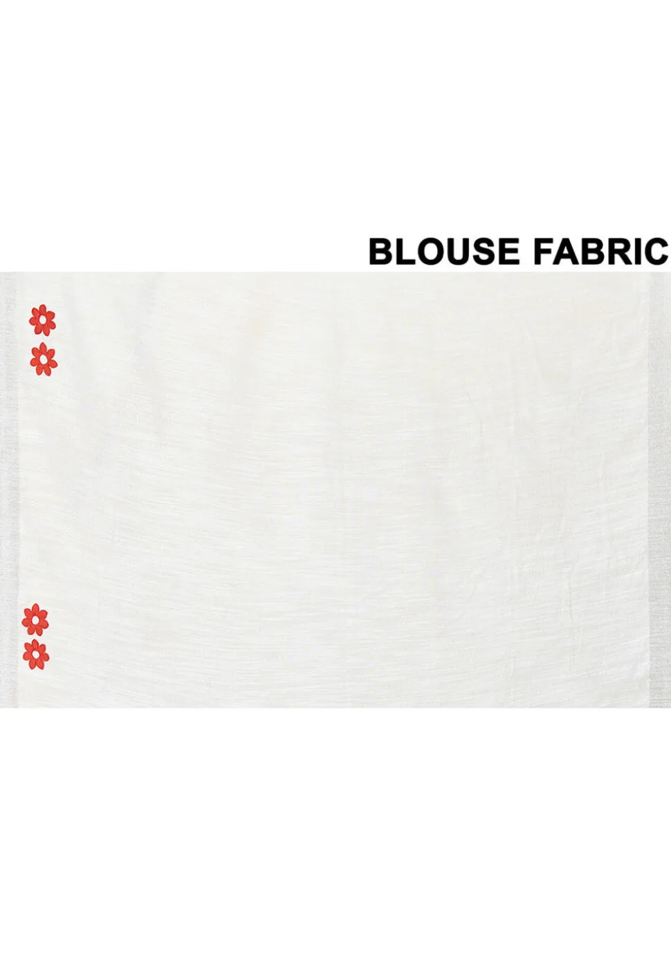 Handloom Cotton Saree in White
