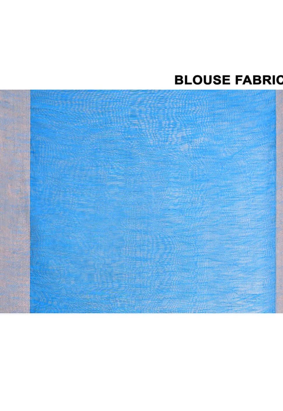 Handloom Cotton Silk Saree in Blue