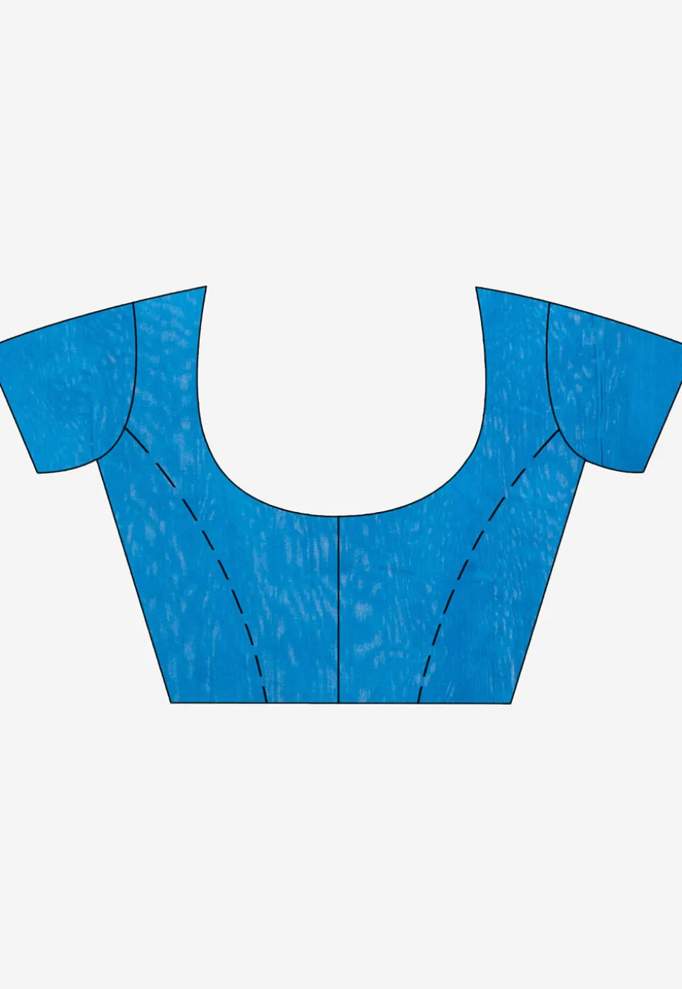 Handloom Jamdani Cotton Saree in Blue