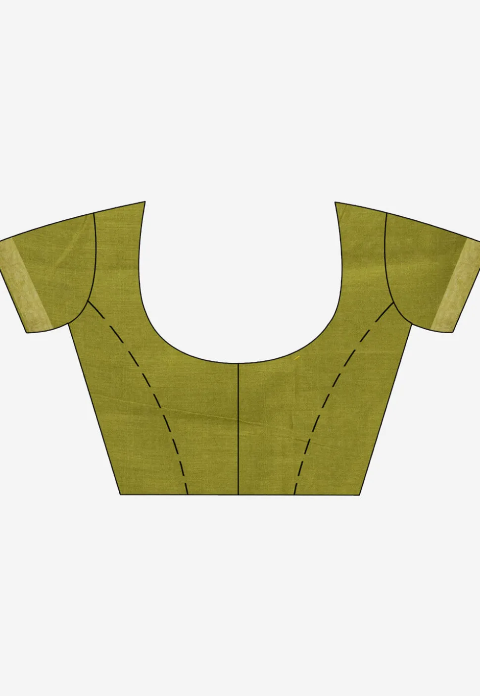 Handloom Jamdani Cotton Saree in Green