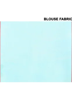 Handloom Jamdani Pure Cotton Saree in Sky Blue