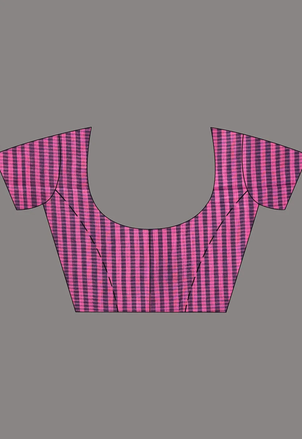 Handloom Jamdani Pure Cotton Saree in Dark Pink