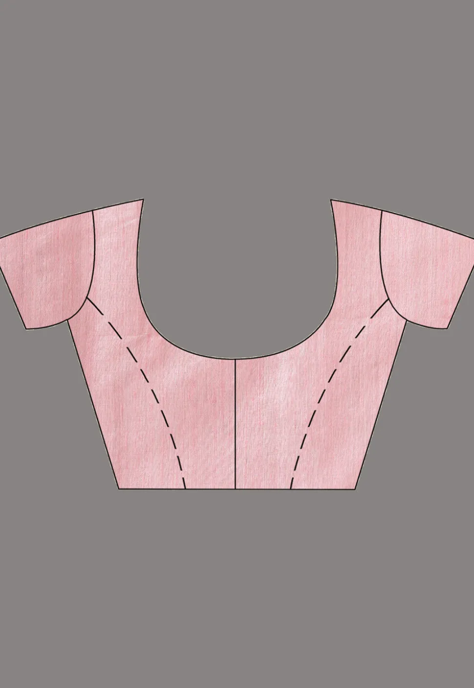 Handloom Jamdani Pure Matka Silk Saree in Baby Pink