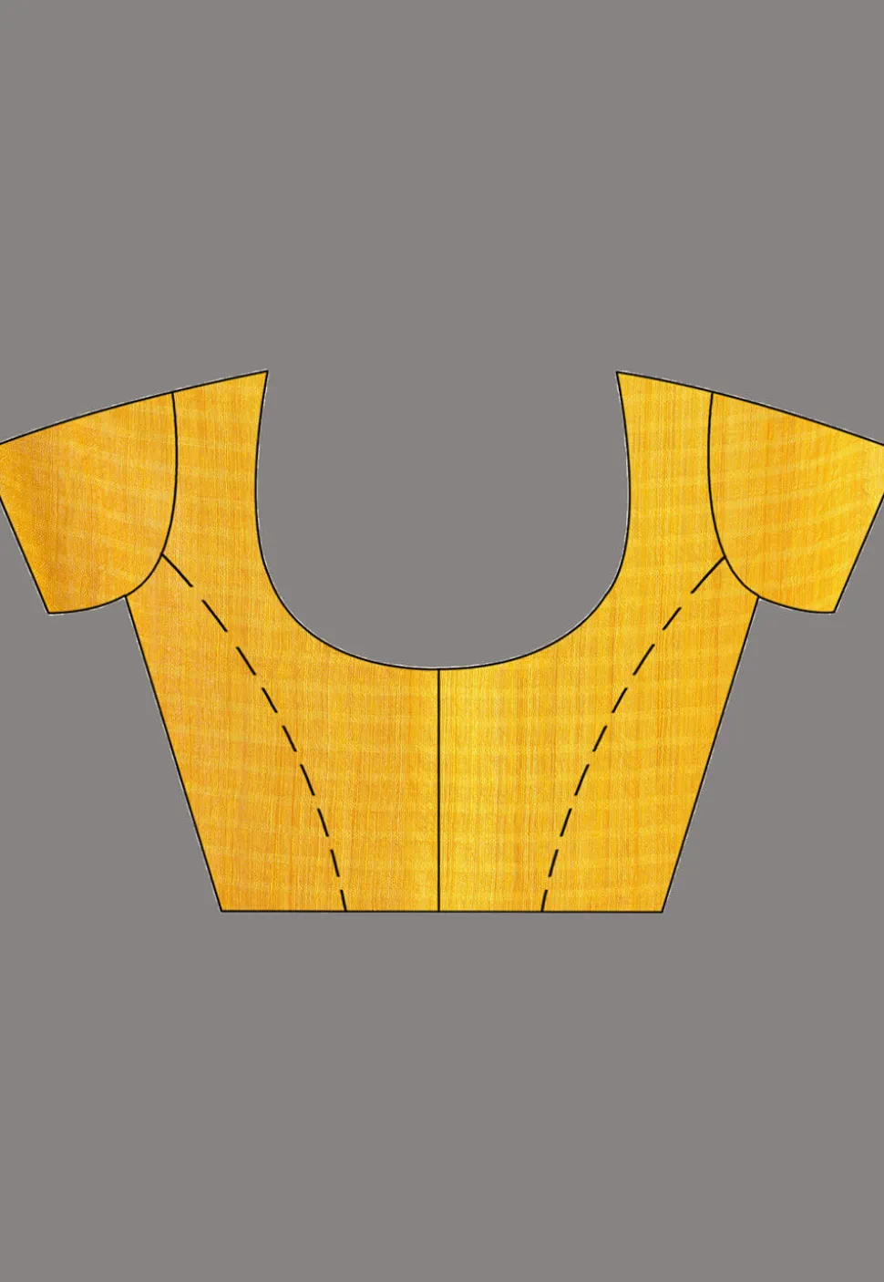Handloom Jamdani Pure Matka Silk Saree in Dark Yellow