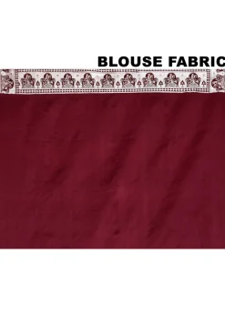 Handloom Pure Banarasi Katan Silk Saree in Wine