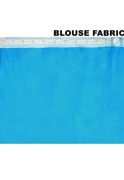 Handloom Pure Banarasi Katan Silk Saree in Beige and Blue