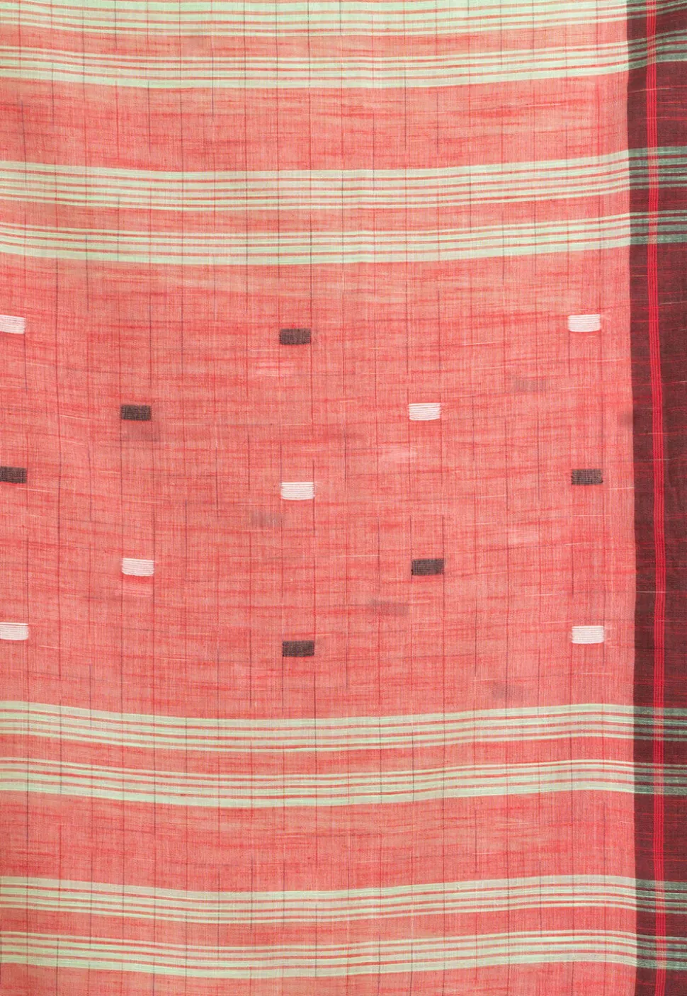 Handloom Pure Cotton Saree in Light Green