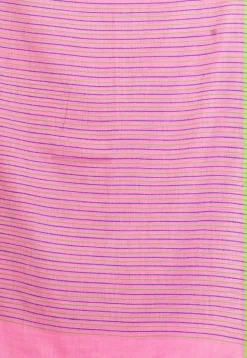Handloom Pure Cotton Saree in Pink