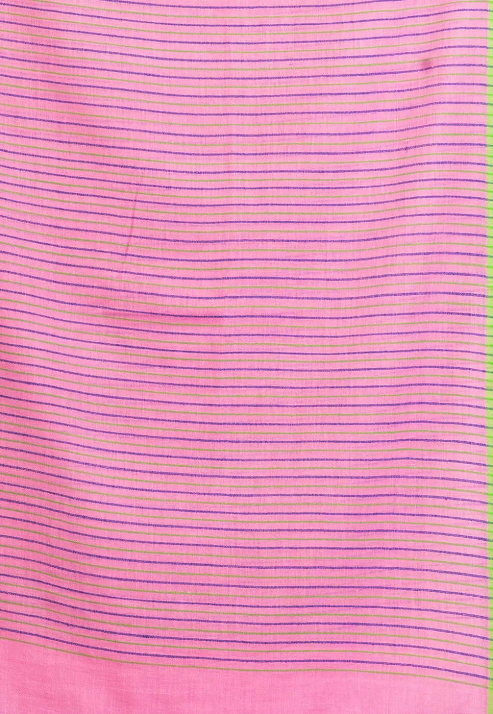 Handloom Pure Cotton Saree in Pink