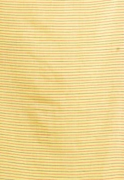 Handloom Pure Cotton Saree in Yellow