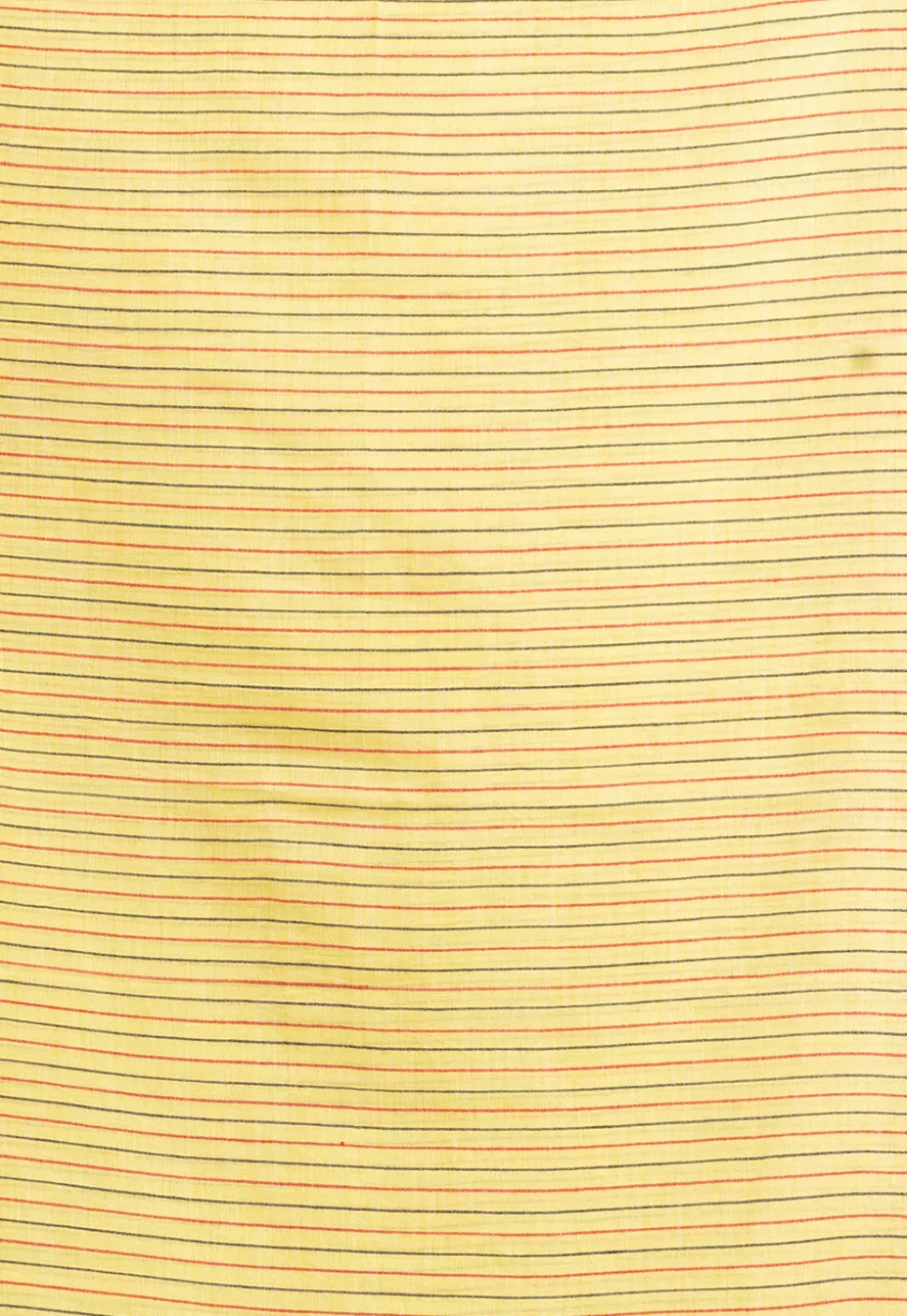 Handloom Pure Cotton Saree in Yellow