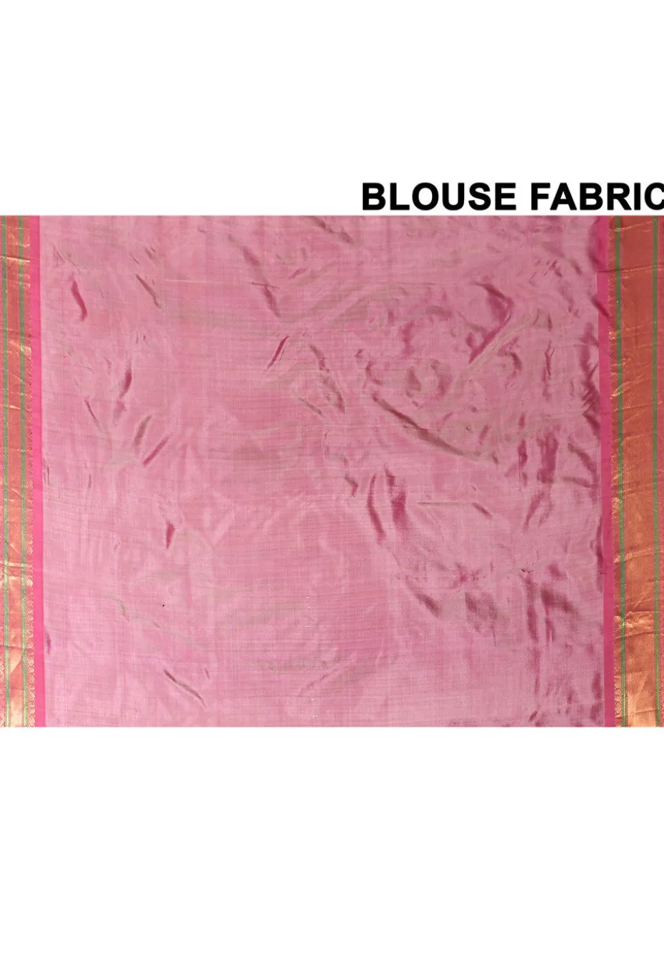Handloom Pure Silk Cotton Gadwal Saree in Light Beige