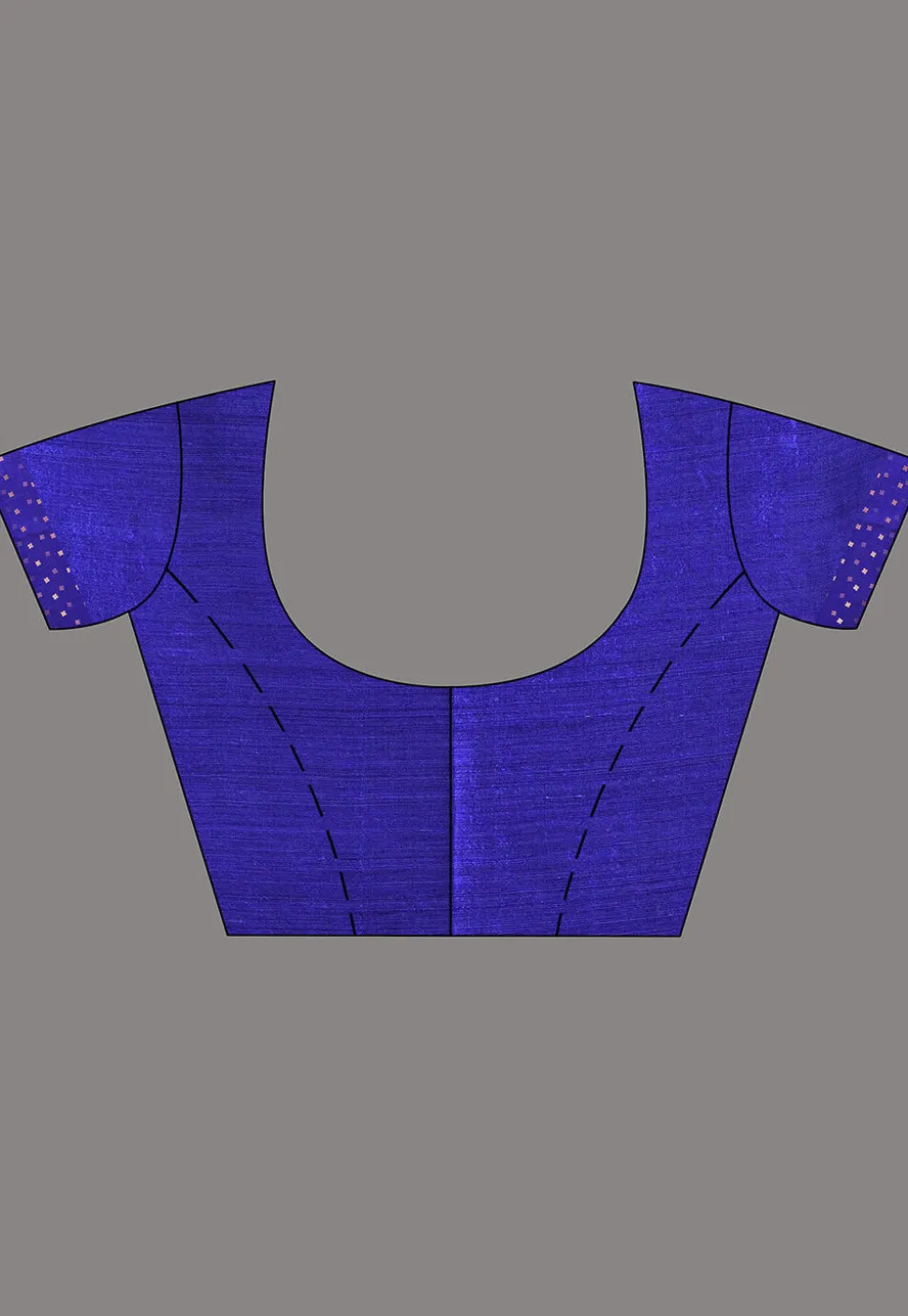 Handloom Pure Silk Saree in Royal Blue