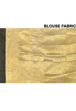 Handloom Tissue Silk Saree in Golden