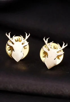 Imperial Stag Metallic Collar Tips