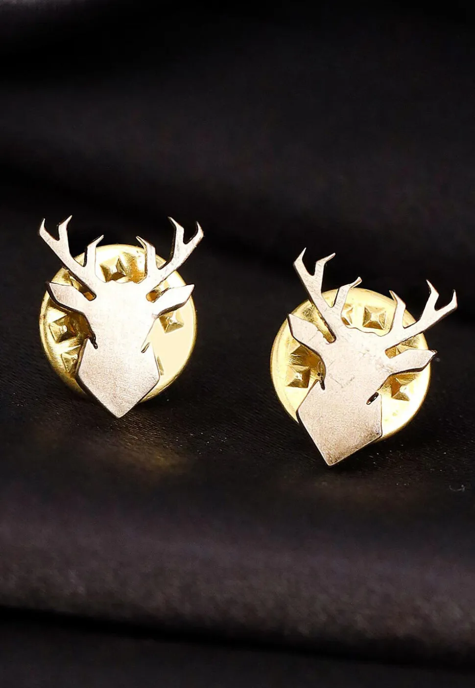 Imperial Stag Metallic Collar Tips