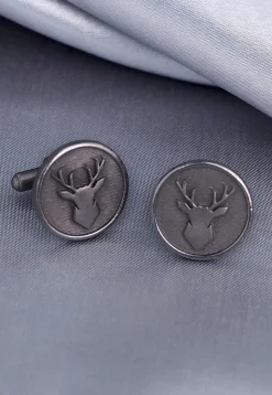 Imperial Stag Metallic Cufflink Pair