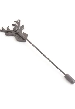 Imperial Stag Metallic Lapel Pin