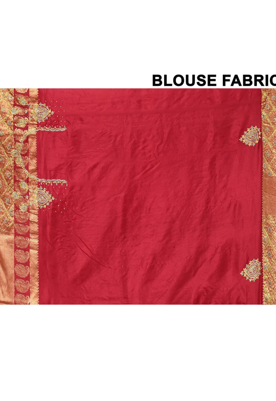 Kanchipuram Pure Silk Saree in Cream and Multicolor