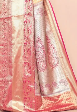 Kanchipuram Saree in Beige