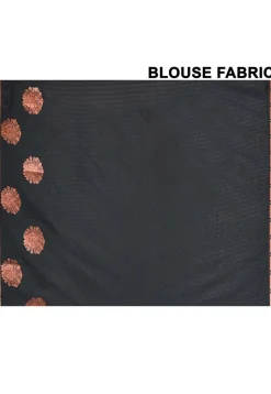 Kanchipuram Saree in Black