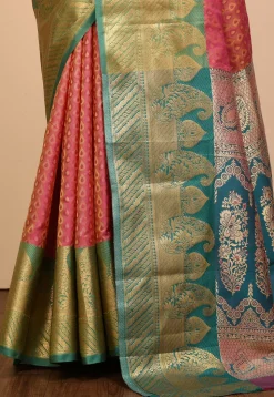 Kanchipuram Saree in Fuchsia