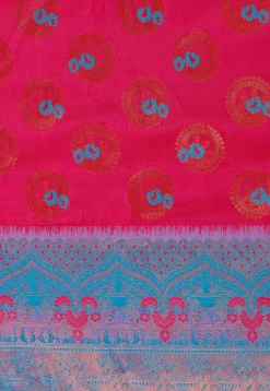 Kanchipuram Saree in Fuchsia