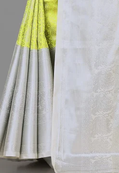 Kanchipuram Saree in Light Green