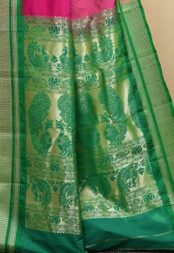 Kanchipuram Saree in Magenta