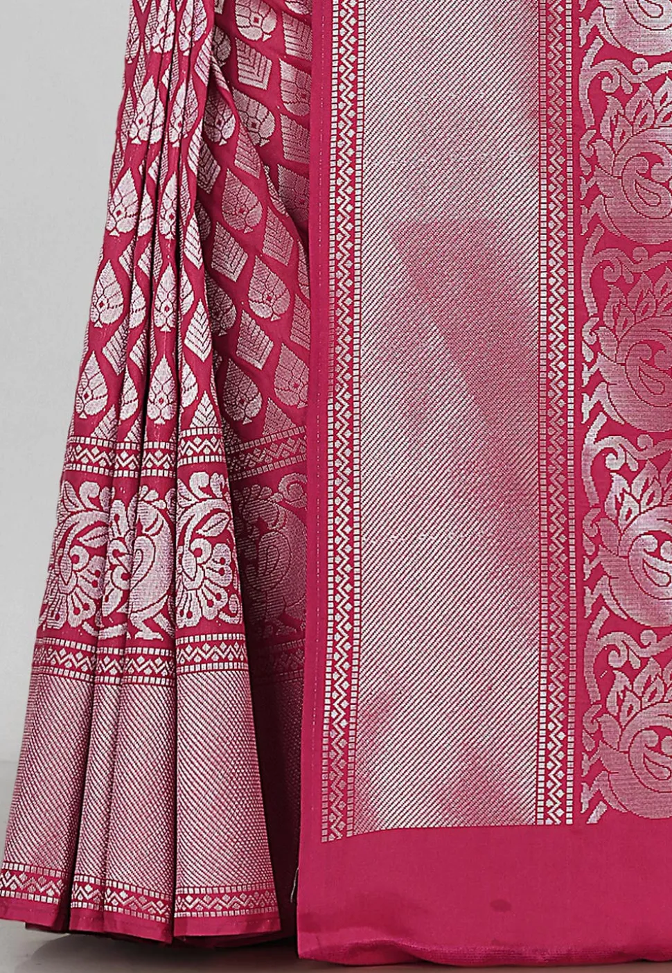 Kanchipuram Saree in Maroon