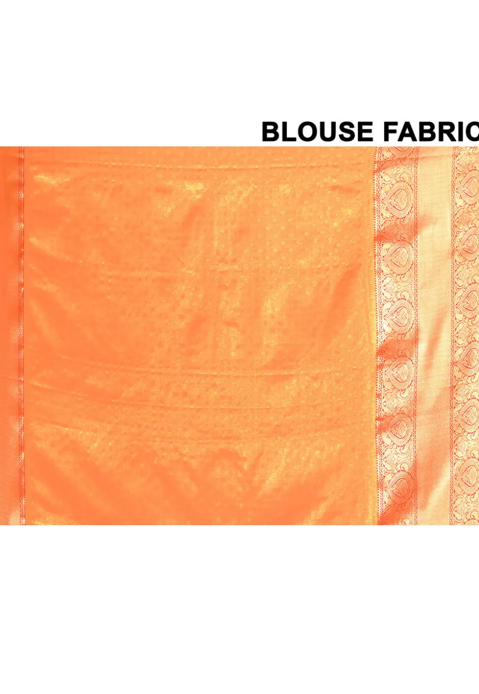 Kanchipuram Saree in Orange