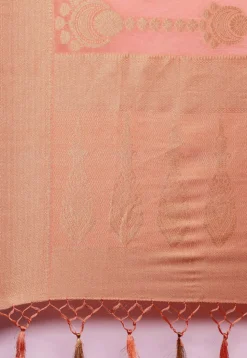 Kanchipuram Saree in Peach