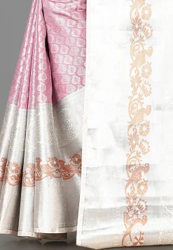 Kanchipuram Saree in Pink