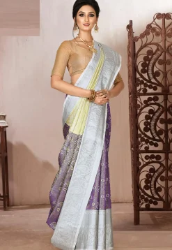 Kanchipuram Saree in Purple